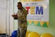 Brig. Gen. C. David Turner, U.S. Army Corps of Engineers South Atlantic Division commander, speaks to middle school students at D.C. Virgo Preparatory Academy in New Hanover County, North Carolina on Nov. 3, 2016. As part of his active STEM outreach initiative, Turner discussed careers in engineering and history of the Army's contributions to the nation's engineering capabilities.