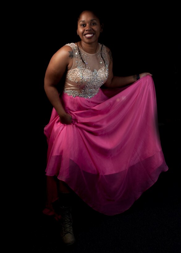 U.S. Air Force Tech. Sgt. Antonia Williams, 39th Air Base Wing Equal Opportunity counselor, was chosen as a finalist for Ms. Veteran America 2016 in July. She was one of six USAF representatives out of 25 female military members who participated. (U.S. Air Force photo illustration by Staff Sgt. Ciara Gosier)