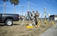 Senior Airmen Giann Recapuna and Adam Gleason, engineering specialists with the 1st Special Operations Civil Engineer Squadron, set up a GPS to survey and verify the location and elevation of facilities at Hurlburt Field, Fla., Nov. 7, 2016. Engineering specialists use surveys to collect input data for the installation geobase database and typography to assist engineering designs for new structures. (U.S. Air Force photo by Airman 1st Class Isaac O. Guest IV)