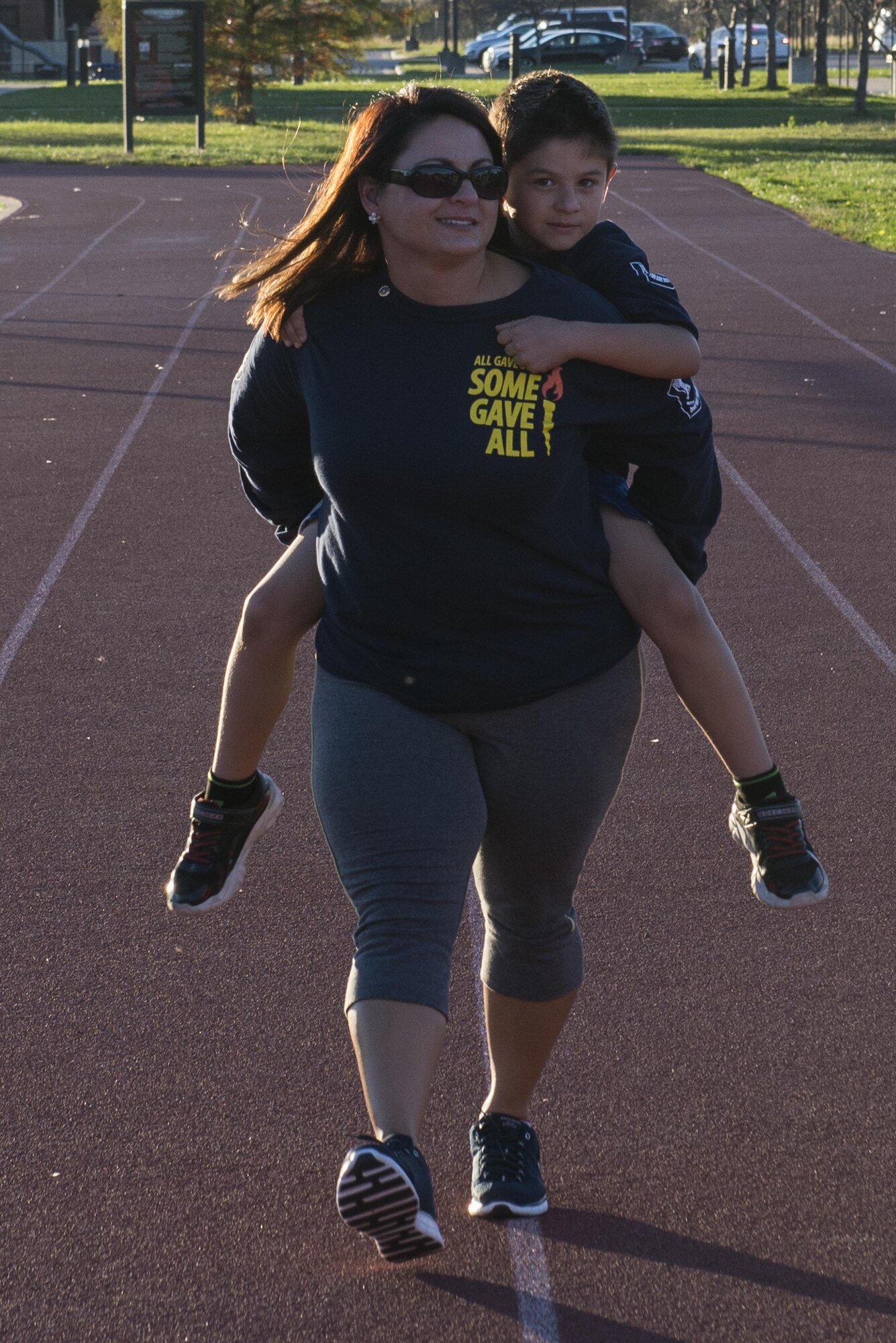 The 7th annual Air Force Sergeants Association Veteran's Vigil run was Nov. 4 and 5, 2016, at the James Gym Track, Scott Air Force Base, Illinois. Master Sgt. Gregory Kuhse was the honoree, who was killed in a British Puma Mk2 helicopter crash in Afghanistan last year. He was a Kalamazoo, Michigan, native and a father of four, with 19 years of service in the United States Air Force. He was assigned to the 3rd Manpower Requirements Squadron at Scott AFB. (U.S. Air Force photo by Senior Airman Megan Friedl)