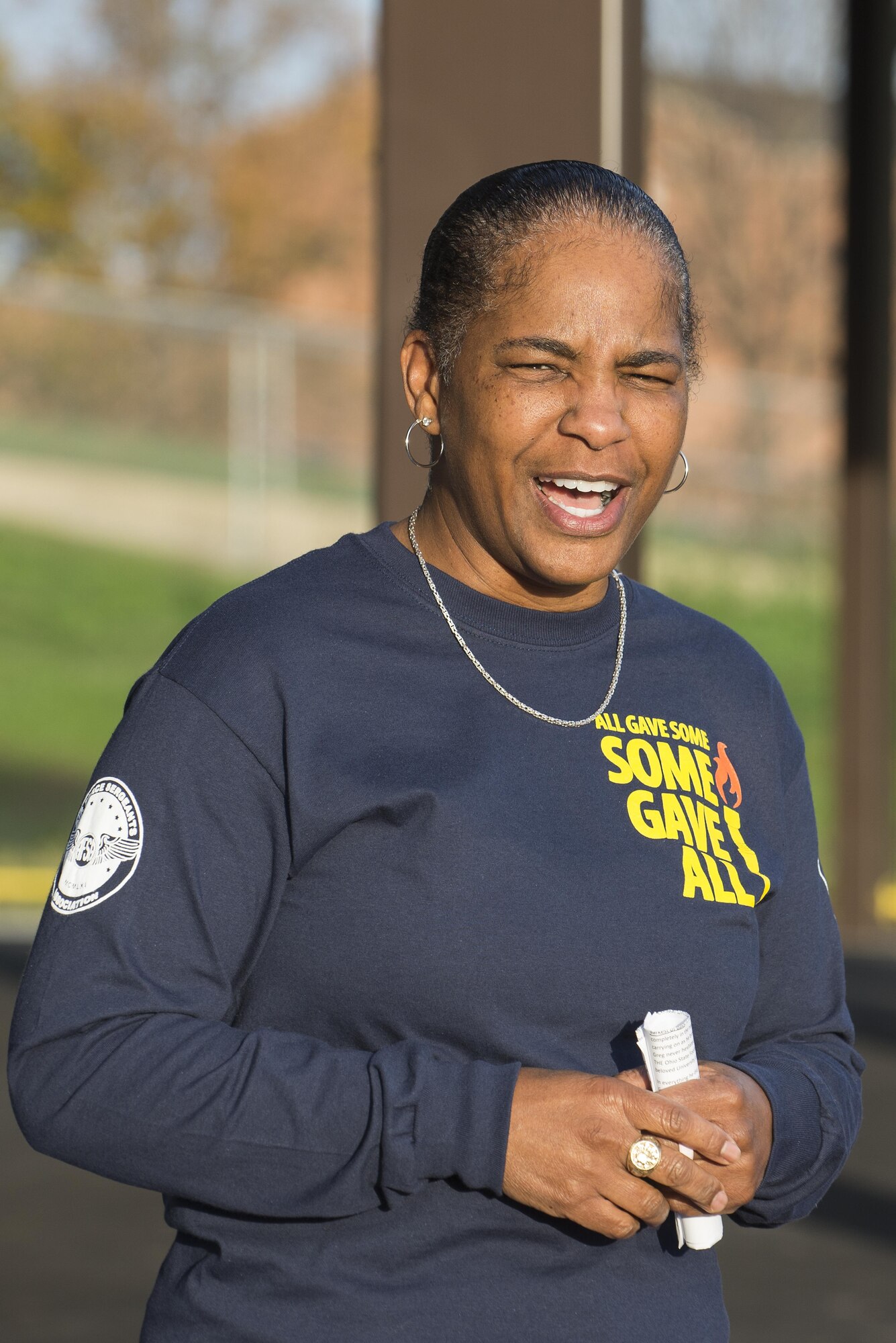 The 7th annual Air Force Sergeants Association Veteran's Vigil run was Nov. 4 and 5, 2016, at the James Gym Track, Scott Air Force Base, Illinois. Master Sgt. Gregory Kuhse was the honoree, who was killed in a British Puma Mk2 helicopter crash in Afghanistan last year. He was a Kalamazoo, Michigan, native and a father of four, with 19 years of service in the United States Air Force. He was assigned to the 3rd Manpower Requirements Squadron at Scott AFB. (U.S. Air Force photo by Senior Airman Megan Friedl)