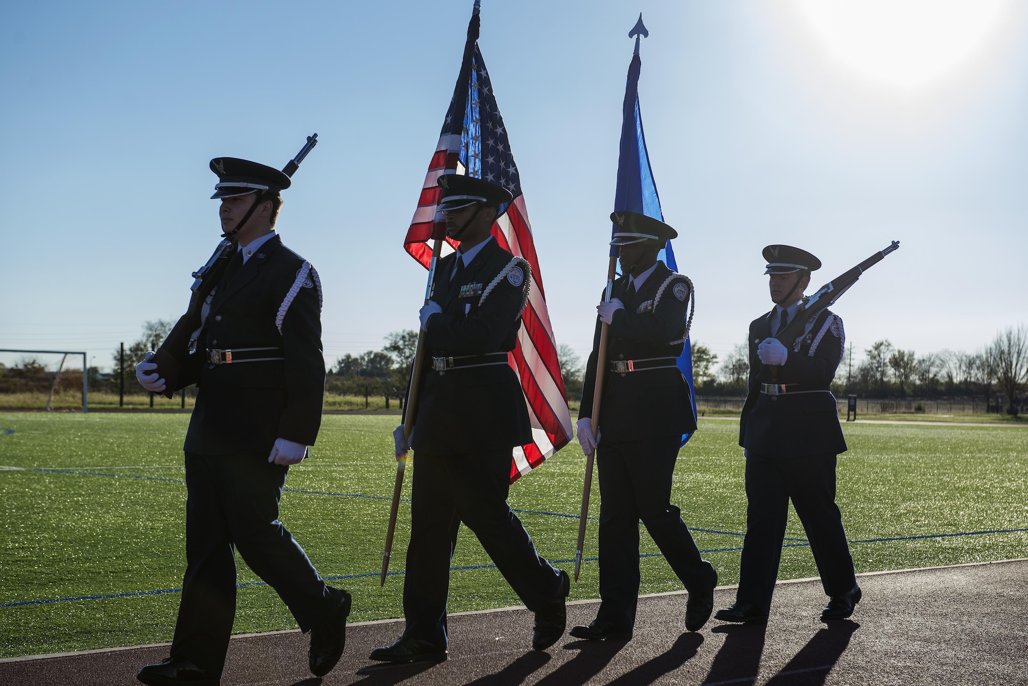 The 7th annual Air Force Sergeants Association Veteran's Vigil run was Nov. 4 and 5, 2016, at the James Gym Track, Scott Air Force Base, Illinois. Master Sgt. Gregory Kuhse was the honoree, who was killed in a British Puma Mk2 helicopter crash in Afghanistan last year. He was a Kalamazoo, Michigan, native and a father of four, with 19 years of service in the United States Air Force. He was assigned to the 3rd Manpower Requirements Squadron at Scott AFB. (U.S. Air Force photo by Senior Airman Megan Friedl)