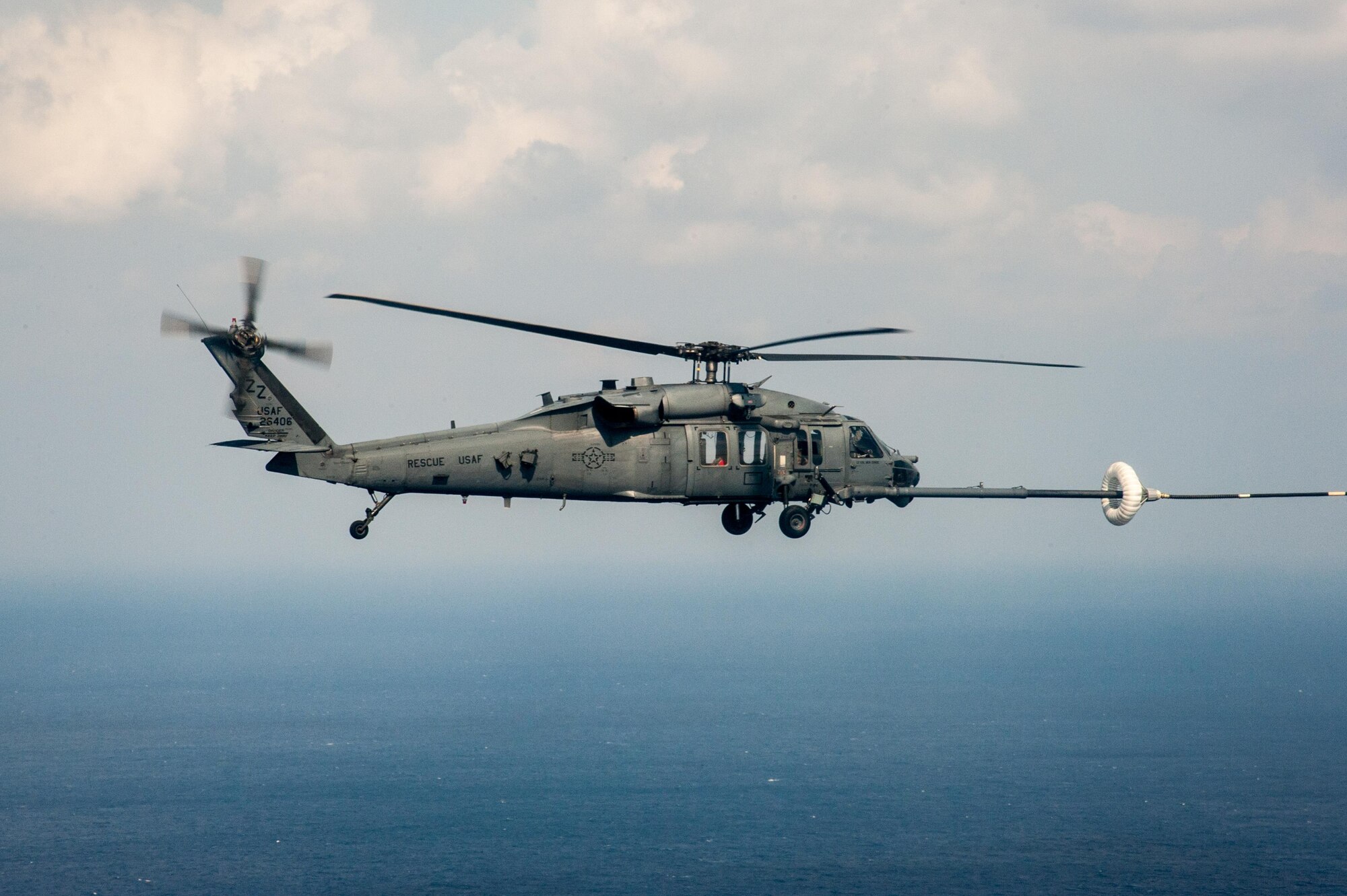 The Air Force has used Pave Hawks since 1982 in an array of combat and humanitarian search and rescue operations. Air Force rescue squadrons frequently train on a multitude of scenarios in order to stay prepared for potential real-world contingencies and operations. (U.S. Air Force photo by Senior Airman John Linzmeier) 