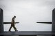 A flight engineer with the 8th Special Operations Squadron conducts pre-flight inspections of a CV-22 Osprey tiltrotor aircraft at Hurlburt Field, Fla., Nov. 8, 2016. Pre-flight inspections are done to check for any issues that may interfere with the flight mission. (U.S. Air Force photo by Airman 1st Class Joseph Pick)