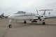 A C-12J equipped with a Sniper Advanced Targeting Pod was utilized by the 746th Test Squadron to perform air-to-ground targeting flight tests at Holloman Air Force Base, March 21. (Courtesy photo)