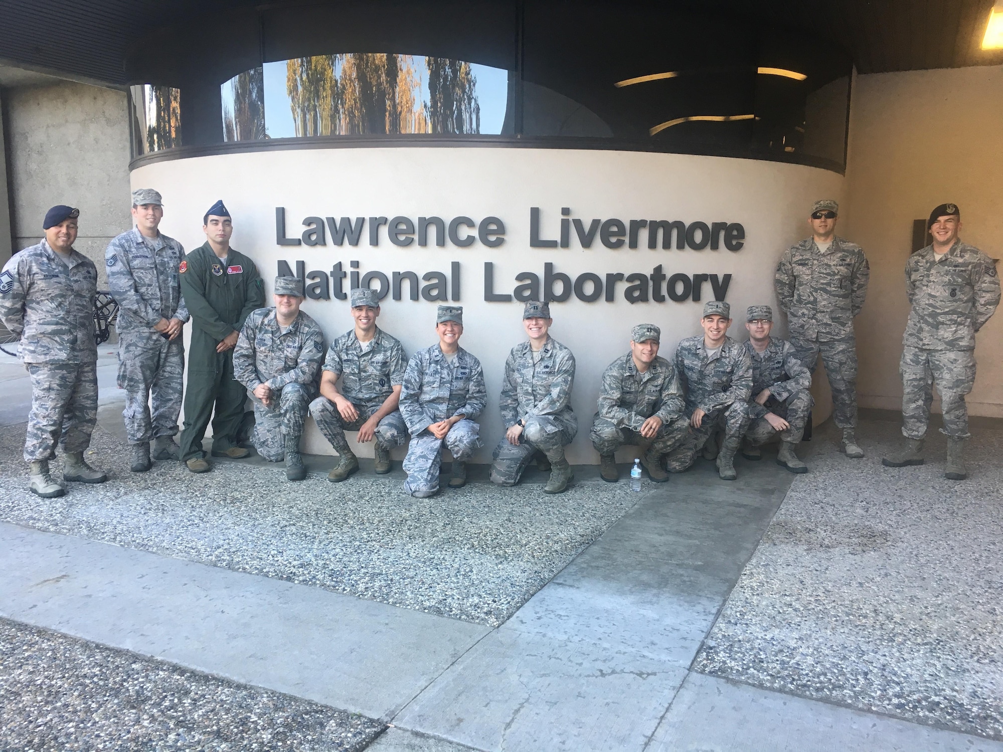 Airmen from across 20th Air Force visit the Lawrence Livermore National Laboratory in California, Nov. 8-9. LLNL is one of seventeen labs in the Department of Energy, and leverages cutting-edge technology and engineering to tackle prevalent national security challenges. The tour was one of the many professional development trips the 20th AF ICBM Center of Excellence will offer this year. (U.S. Air Force Photo by 1st Lt. Esther Willett)
