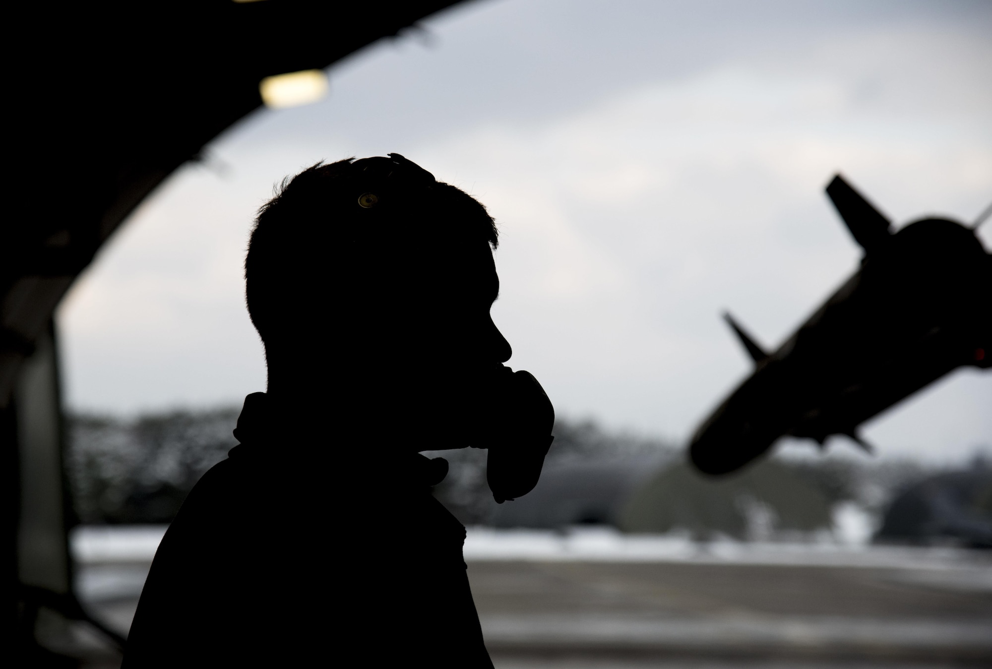 U.S. Air Force Airman 1st Class Patrick O'Connell, a 35th Maintenance Squadron crew chief, checks flight controls during exercise Keen Sword 17, at Misawa Air Base, Japan, Nov. 10, 2016. Exercises like Keen Sword are a decisive demonstration of the strength of the friendship between the people, and provide an indispensible field training environment for enhancing mutual understanding of each country's tactics, communication protocols, procedutres and general interoperability. (U.S. Air Force photo by Airman 1st Class Sadie Colbert)