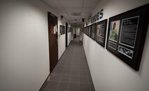 Portraits of fallen Office of Special Investigations Airmen hang from the walls of the 25th Expeditionary Field Investigation Squadron’s detachment at Ramstein Air Base, Germany, Nov. 10, 2016. The 25th EFIS constructed a “Hall of Heroes,” dedicated to remembering OSI agents who lost their lives in the line of duty. Veteran’s Day is a celebration to honor America's veterans for their patriotism, love of country, and willingness to serve and sacrifice, even if it means their lives. According to a recent Congressional Research Service report, more than 6,500 U.S. servicemembers have lost their lives in post-9/11 conflicts in Iraq and Afghanistan. (U.S. Air Force photo by Airman 1st Class Lane T. Plummer)