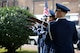 Members of the 20th Force Support Squadron Honor Guard fire a 3-volley rifle salute during a Veterans Day ceremony, Sumter, S.C., Nov. 11, 2016. The 3-volley rifle salute, often confused with the 21-gun salute, is a traditional act performed at military ceremonies and funerals. (U.S. Air Force photo by Airman 1st Class Kelsey Tucker)