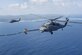 An MC-130H Combat Talon II from the 1st Special Operations Squadron refuels an HH-60 Pave Hawk from the 943rd Rescue Group during Exercise Keen Sword 17 Nov. 7, 2016, near Okinawa, Japan. U.S. forces will conduct training with their Japan Self-Defense Force counterparts at military installations throughout mainland Japan, Okinawa and in the waters surrounding Japan. (U.S. Air Force photo/Airman 1st Class Corey M. Pettis)