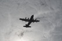 An MC-130J Commando II from the 17th Special Operations Squadron flies overhead during Exercise Keen Sword 17 Nov. 10, 2016, near Okinawa, Japan. Approximately 11,000 U.S. military personnel participated in KS17, including those assigned to U.S. Forces Japan Headquarters, 5th Air Force, U.S. Naval Forces Japan, U.S. Army Japan, III Marine Expeditionary Force and 7th Fleet. (U.S. Air Force photo by Airman 1st Class Corey M. Pettis)