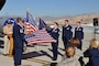 The Utah Air National Guard hosted a Community Nursing Services Honor Salute for retired Chief Master Sgt. Harry August on Nov. 9, 2016 at Roland R. Wright Air National Guard Base. August, a World War II, Korean and Vietnam War veteran, was presented with a flag, as well as certificates, a book and pin in honor of his service. (U.S. Air National Guard photo by Staff Sgt. Annie Edwards)