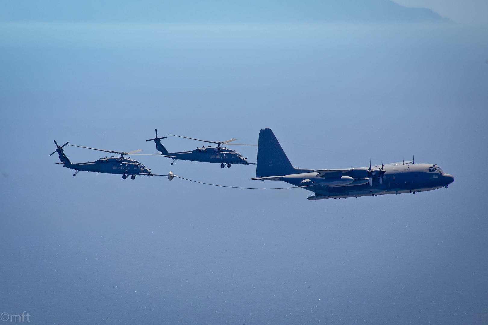 Air National Guard unit rescues U.S. Navy contractor over Pacific Ocean ...