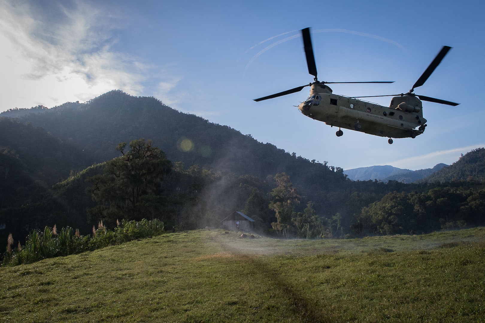 A group of 16 doctors, nurses, dentists and other specialists from Joint Task Force-Bravo took part in Operation Pura Vida, a joint humanitarian mission and Medical Readiness Training Exercise at an indigenous region in the Caribbean province of Limón, Nov. 1 to 3. The group arrived in four helicopters from the 1st Battalion 228th Aviation Regiment and joined 30 Costa Rican physicians to provide basic healthcare services to approximately 300 residents of the indigenous village of Piedra Mesa, Telire region of Talamanca, Limón.