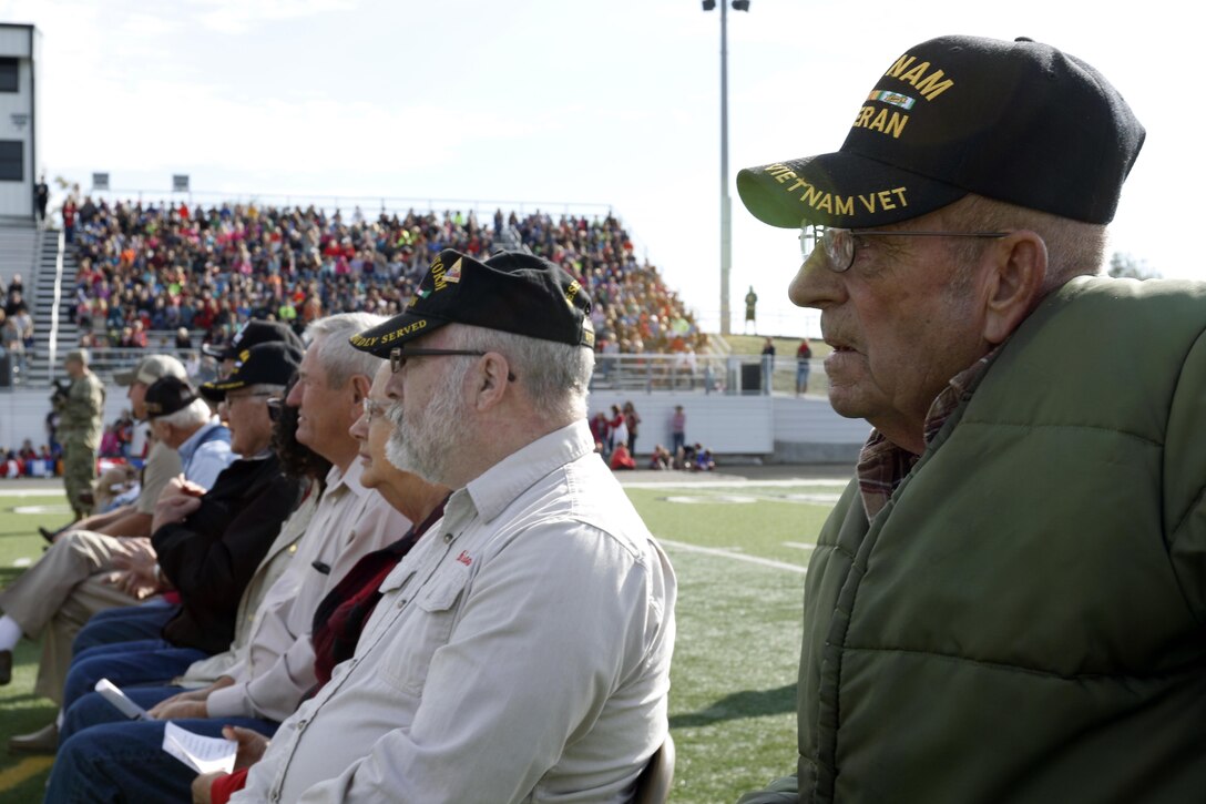 U.S. Army Reserve and National Guard Soldiers and veterans were celebrated Nov. 11, 2016 in a Veterans Day breakfast and memorial ceremony hosted by citizens from Gatesville, Tx., and III Corps and Fort Hood, Tx.
(U.S. Army photo by Sgt. Christopher Bigelow)