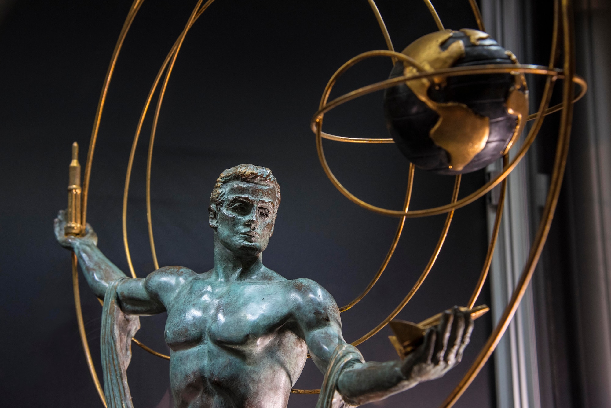 DAYTON, Ohio -- Gen. T.D. White trophy on display at the National Museum of the U.S. Air Force. (U.S. Air Force photo)