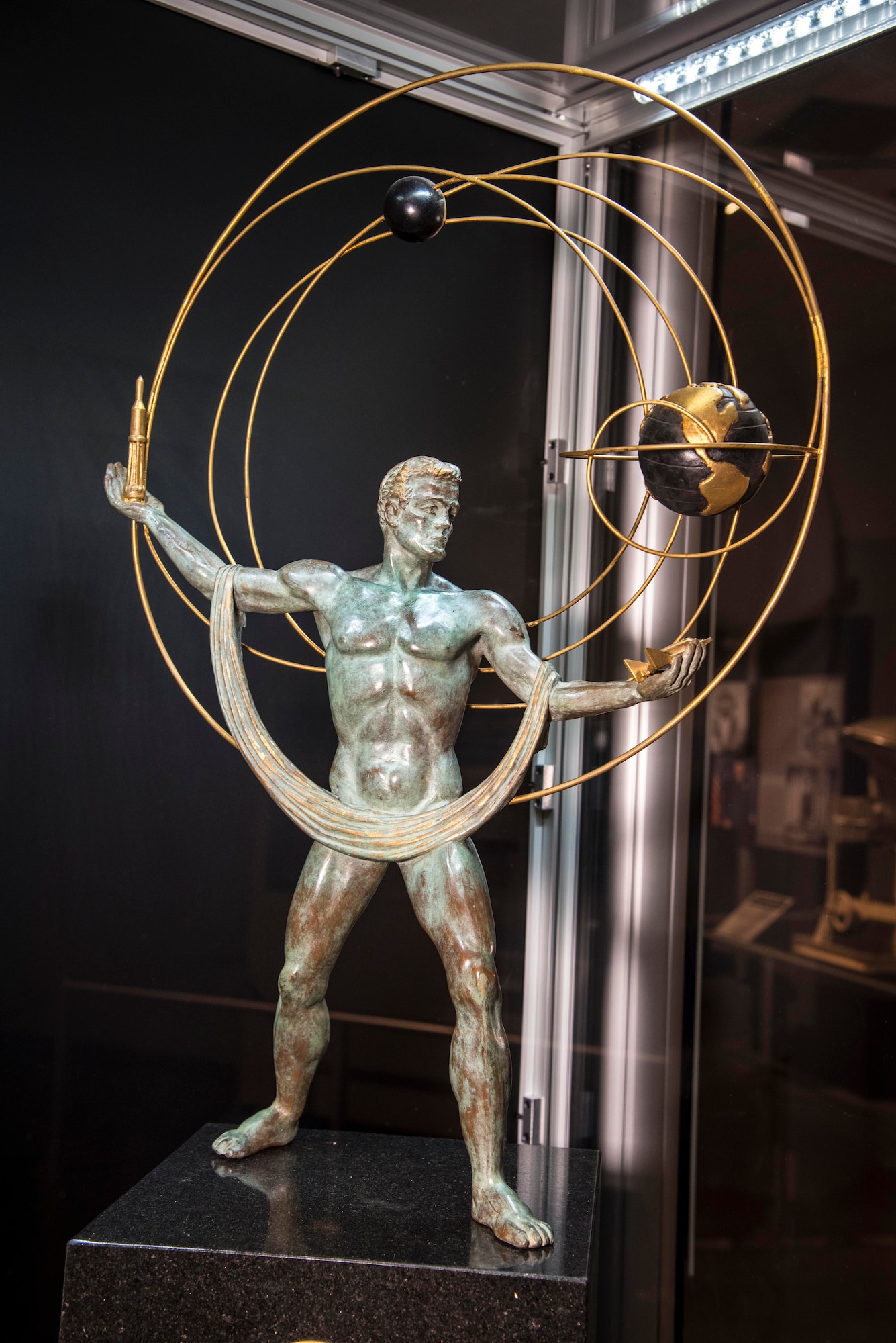 DAYTON, Ohio -- Gen. T.D. White trophy on display at the National Museum of the U.S. Air Force. (U.S. Air Force photo)