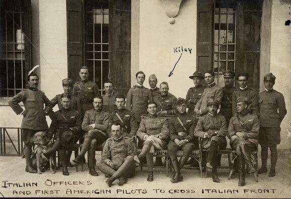 Lt. LeRoy Kiley became one of the first American pilots to cross the Italian Front during the war, flying with the 8th Squadron of the 4th Group, Italian Air Force.(U.S. Air Force photo)
