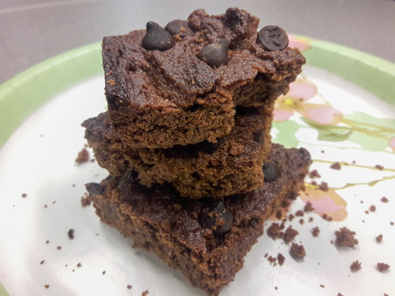 Low carbohydrate brownies made with almond flour (Courtesy photo by Philip Carter)