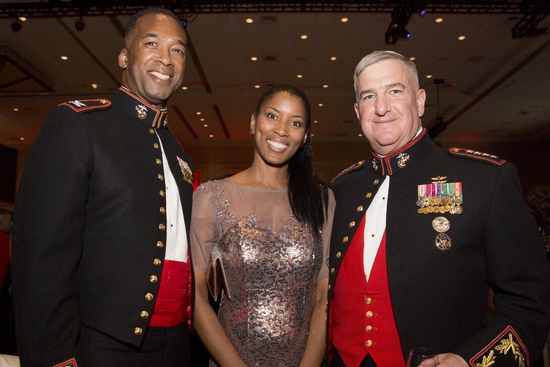 U.S. Marine Corps Gen. Glenn M. Walters, assistant commandant of the Marine Corps, attends the Commandant's Ball at the Gaylord National Resort and Convention Center, Oxon Hill, Md., Nov. 12, 2016. Walters attended as a guest of honor for the ball to celebrate the 241st Birthday of the Marine Corps. (U.S. Marine Corps photo by Lance Cpl. Hailey D. Clay)