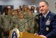 Air Force Chief of Staff Gen. David L. Goldfein announces Chief Master Sgt. Kaleth O. Wright as the 18th Chief Master Sergeant of the Air Force at the Pentagon Nov. 16, 2016. Wright will replace current Chief Master Sgt. of the Air Force James A. Cody as the Air Force’s senior enlisted member after Cody retires in early 2017.  (U.S. Air Force photo/Staff Sgt. Alyssa C. Gibson)