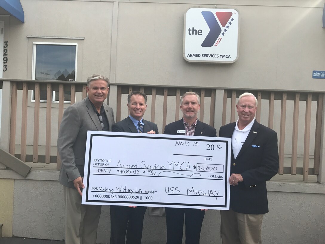 Camp Pendleton and the Armed Services Young Men’s Christian Association recently received a $15,000 grant to put towards vital programs in support of Marines, Sailors and their families.