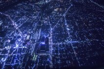 An aerial view of Tokyo from a UH-1N Iroquois assigned to the 459th Airlift Squadron, Nov. 8, 2016, during the Keen Sword 17. (U.S. Air Force photo by Yasuo Osakabe/Released)  