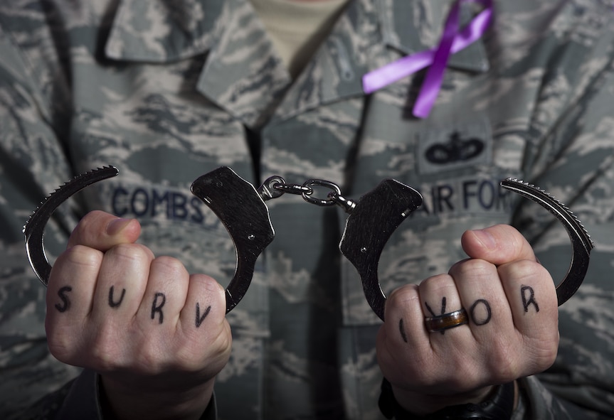 Tech. Sgt. Nathan Combs, 902nd Security Forces Squadron NCO in charge of resource protection, was diagnosed with testicular cancer at the age of 28. According to the American Cancer Society, about one of every 263 males will develop testicular cancer at some point during their life, with the average age of diagnosis occurring around age 33. 