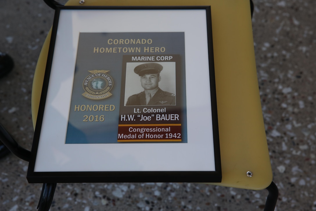 The city of Coronado, Calif., honored 17 heroes during their 4th biannual Hometown Hero Banner event at the Coronado Clubroom, Nov. 5. The Hometown Hero Banner Program was started in order to honor service members who served gallantly in the past by displaying banners on the Avenue of Heroes.