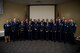 Col. Bobbi Doorenbos, 188th Wing commander, stands with the 188th Wing’s 28 nominees for the Outstanding Airman of the Year award, Nov. 5, 2016, at Ebbing Air National Guard Base, Fort Smith, Ark. The Outstanding Airman of the Year program promotes professional development, innovation and mission success by recognizing those who excel in their carrier fields while fostering the cultivation of ready, responsive and highly-skilled Airman. (U.S. Air National Guard photo by Senior Airman Cody Martin)