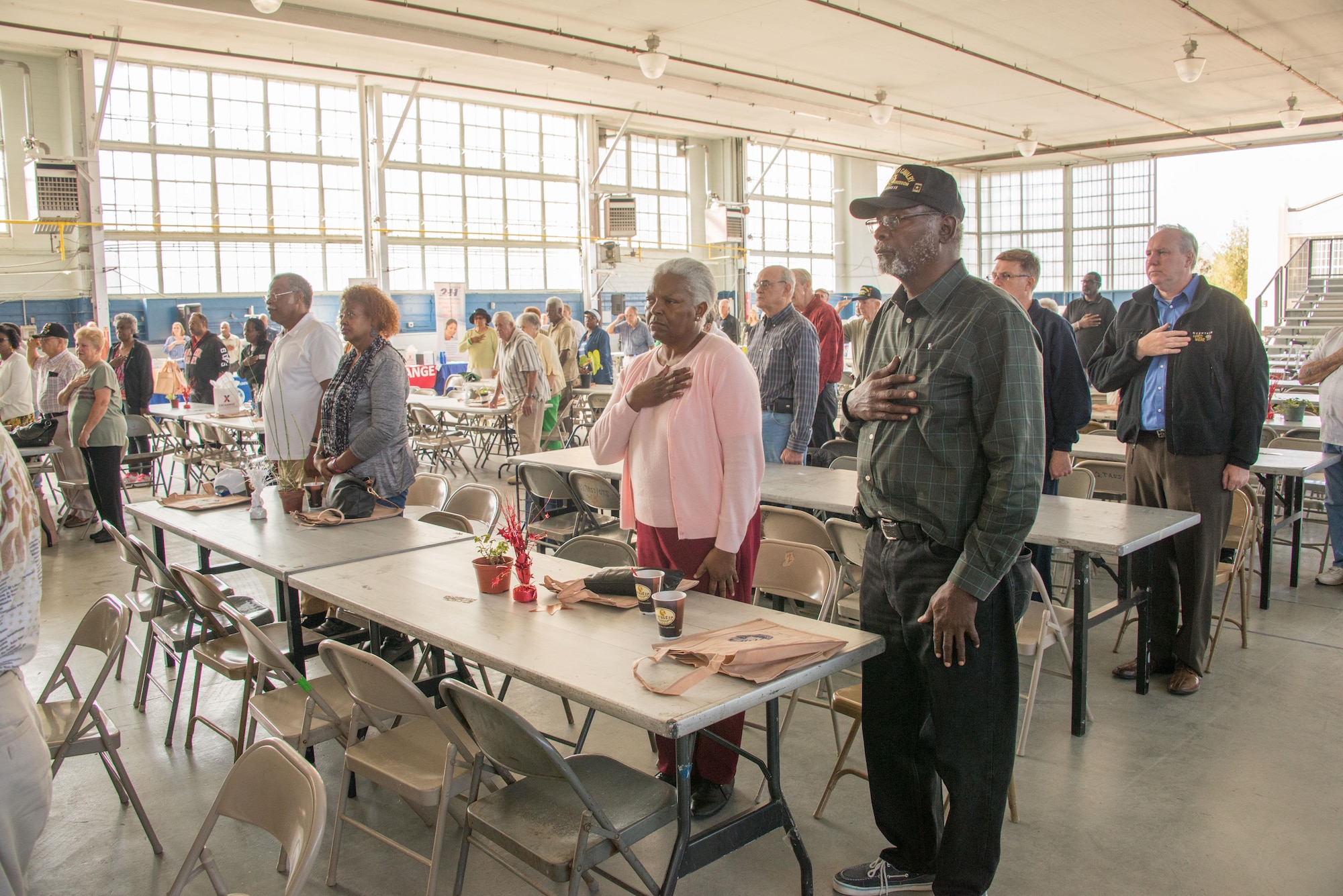 Maxwell hosted a Military Retiree Appreciation Day on base, Nov. 18, 2016. The annual and highly anticipated Military Retiree Appreciation Day brings nearly 1,000 veterans from around the state and the Southeast each year. Over 50 vendors and multiple healthcare providers created a one stop shop for retired military from the River Region for all of their needs.  (US Air Force photo by Trey Ward)