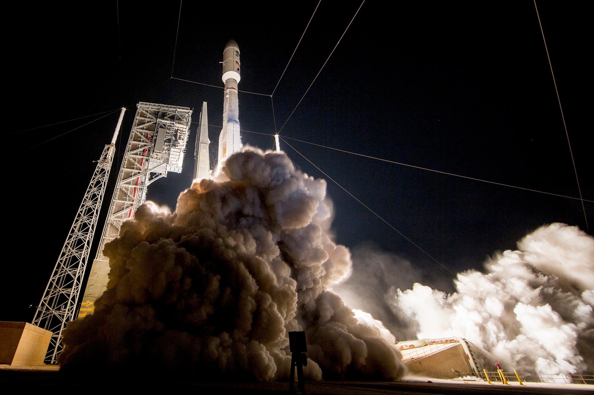 The 45th Space Wing supported NASA’s successful launch of the Geostationary Operational Environmental Satellite-R spacecraft aboard a United Launch Alliance Atlas V rocket from Space Launch Complex 41 here Nov. 19 at 6:42 p.m. ET. (Courtesy by ULA)