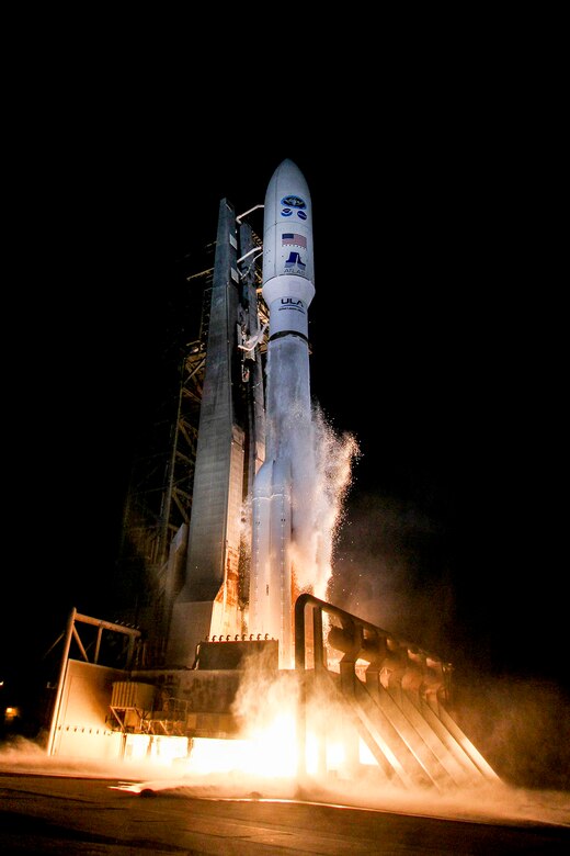 The 45th Space Wing supported NASA’s successful launch of the Geostationary Operational Environmental Satellite-R spacecraft aboard a United Launch Alliance Atlas V rocket from Space Launch Complex 41 here Nov. 19 at 6:42 p.m. ET. (Courtesy photo by ULA)