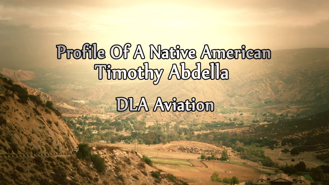 DLA Aviation employee shares his family’s Native American Heritage through video. 