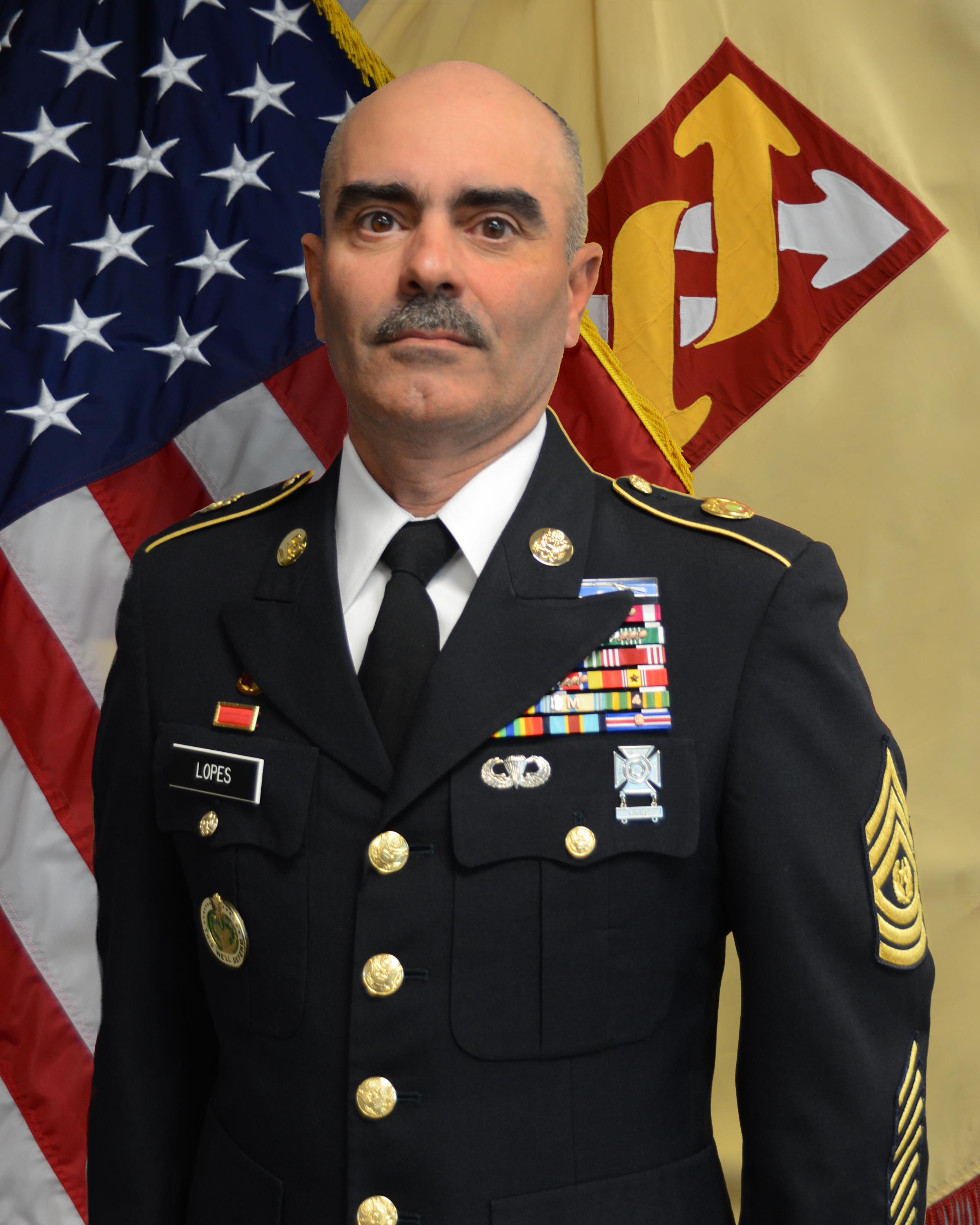 Command sergeant major carlos o lopes u s army reserve article view