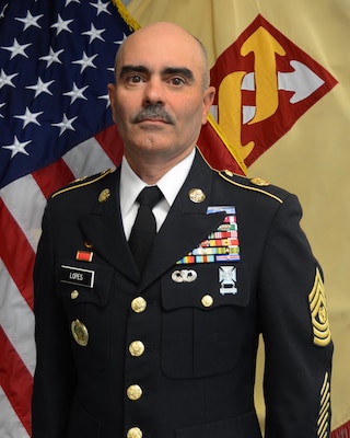 Command Sergeant Major (CSM) Carlos O. Lopes