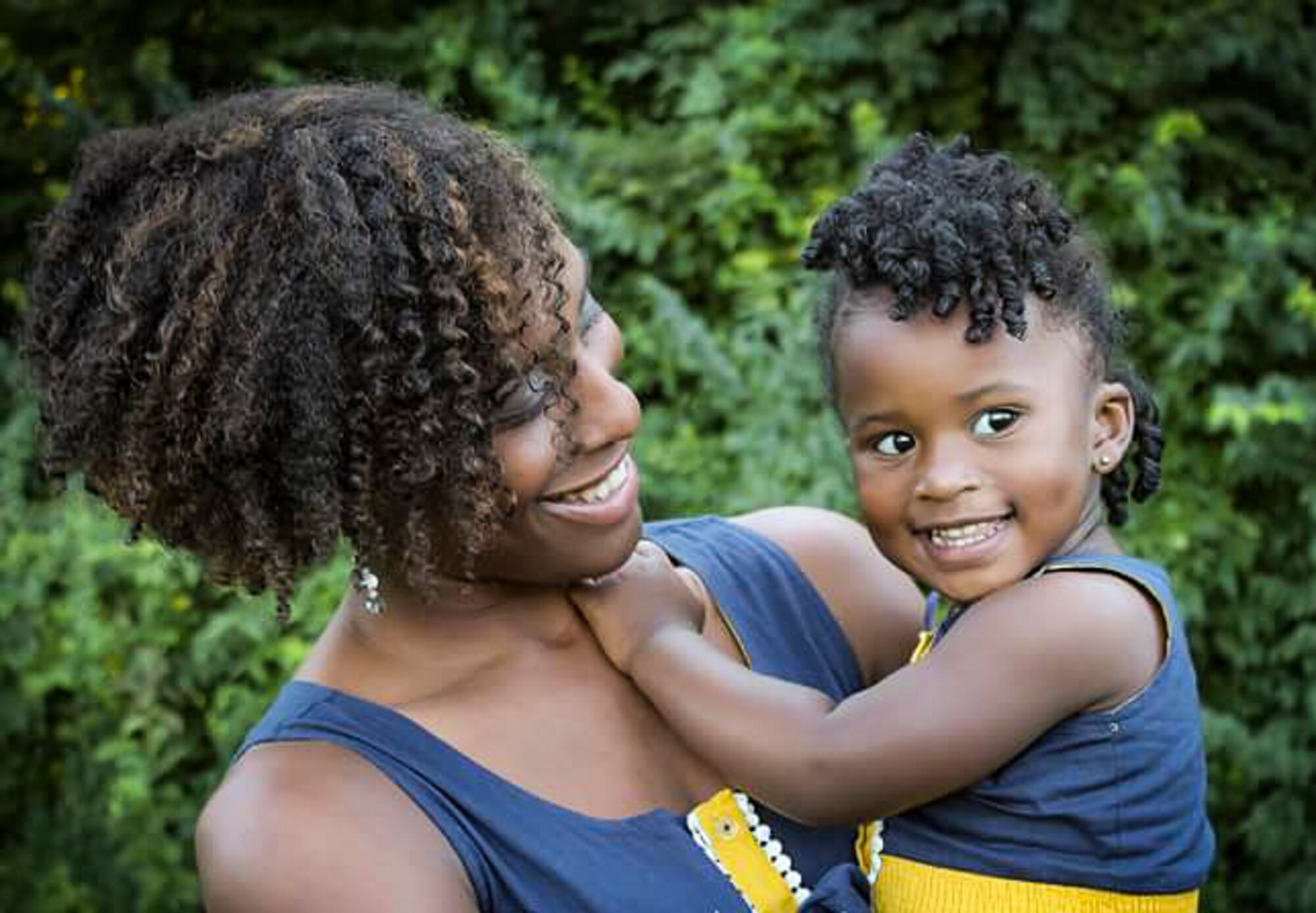 Not only is Staff Sgt. Alicia Drummond an Airman but she is also a mother to her 2-year-old daughter Raelynn Durham.
