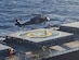 An HH-60G Pavehawk rescue helicopter and it's crew, 129th Rescue Wing, California Air National Guard, hovers over a Japanese bulk carrier vessel, Noble Salute during a long distance rescue over the Pacific Ocean, Nov. 19, 2016.  The mission was to save the life of a seriously ill 29-year-old Filipino man on board Noble Salute.  (Courtesy photo by Maj. Nathan Nowaski/released)