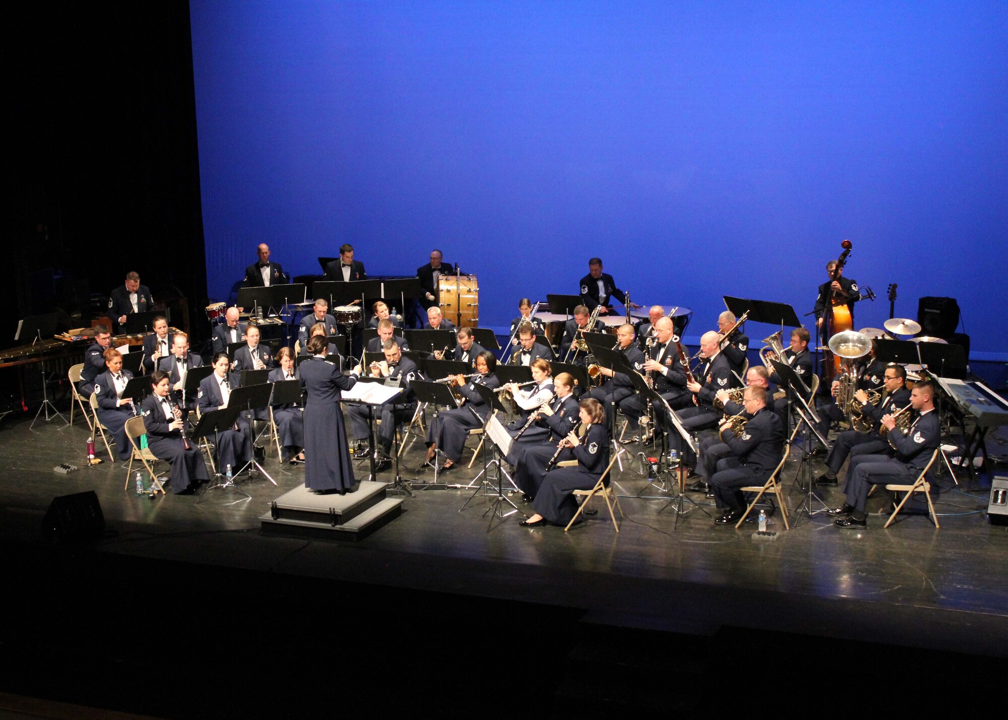 The sounds of Christmas will fill the air with two “Holiday in Blue” concert performances by the U.S. Air Force Band of the West at 3 p.m. Dec. 10 and 11 at Laurie Auditorium, Trinity University, in San Antonio. Tickets for the free concerts can be reserved at Eventbrite.com using search words “USAF Band of the West” and “San Antonio, TX.” To reserve tickets, users must register at the Eventbrite site.
