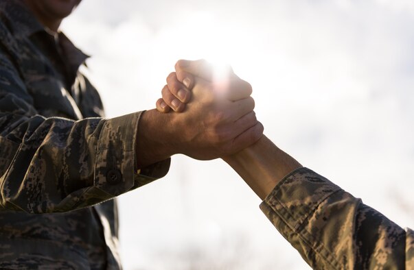 In 2015, 275 military members took their own lives. A helping hand from a friend can make a huge difference in someones life. (U.S. Air Force photo by Senior Airman Connor J. Marth/Released)