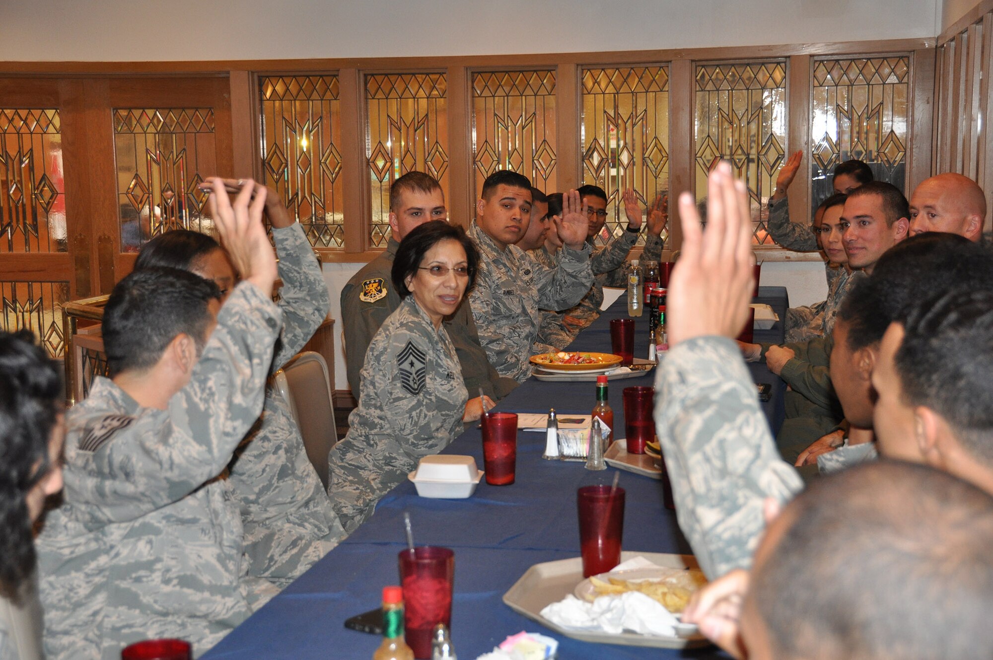 CMSgt Kelly visit