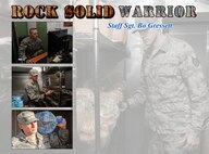 This week’s Rock Solid Warrior is Staff Sgt. Bo Gressett, a 386th Expeditionary Force Support Squadron assistant facility manager.  Gressett is deployed from the 186th Air Refueling Wing at Meridian, Miss. (U.S. Air Force photo/Tech Sgt. Kenneth McCann)