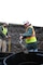 Brandon Betz (right), Savannah District, U.S. Army Corps of Engineers geotechnical engineer, and Joseph Manning, Savannah Cadre geologist, dig a test pit at Hills Creek Dam, Ore., Nov. 15.