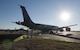 U.S. Air Force Airmen fuel a KC-135 Stratotanker before a flight Nov. 2, 2016, at Incirlik Air Base, Turkey. Stratotankers stationed at Incirlik Air Base are responsible for refueling coalition forces aircraft flying missions in support of Operation INHERENT RESOLVE. (U.S. Air Force photo by Staff Sgt. Jack Sanders)