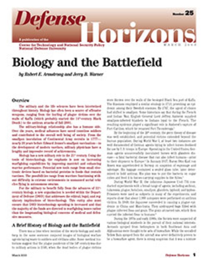Biology and the Battlefield