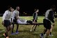 U.S. Army Soldiers from the 7th Transportation Brigade (Expeditionary) carry a stretcher as part of a fitness assessment during the Siegesrader challenge at Fort Eustis Va., Nov. 1, 2016. After performing pushups, Soldiers carried a stretcher 400 meters as part of the functional fitness assessment. (U.S. Army photo by Spc. Wilmarys Roman Rivera)