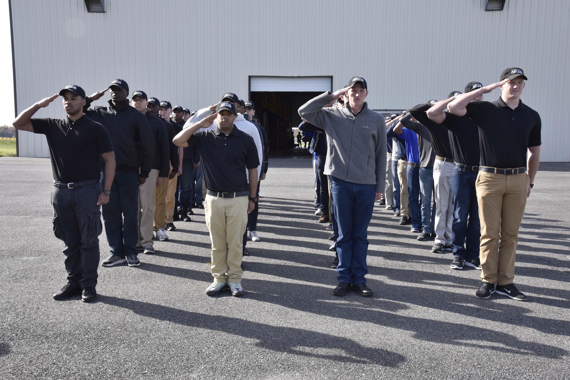 Student Flight prepares for inspection