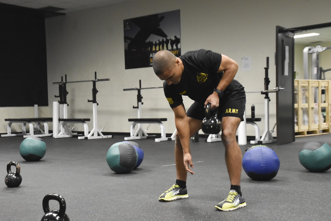 Command Sgt. Maj. James P. Wills, U.S. Army Reserve command sergeant major, participates in a physical fitness session with the Army Reserve Master Fitness Trainer instructors, January 20, 2015 at Fort Knox, Kentucky.  The MFT course taught by U.S. Army Reserve instructors from the 94th Training Division (FS) is based out of Fort Knox, Kentucky. The two-week course prepares MFTs to address the physical readiness demands of their unit, as well as each individual assign to that unit. It also focuses on performance nutrition, running technique and analysis, the Army Body Composition Program, Army physical readiness training and reconditioning and rehabilitation for injured and profiled Soldiers. 
