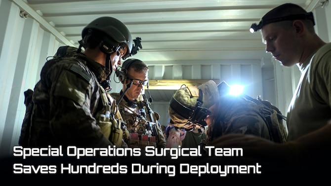 U.S. Air Force Special Operations Surgical Teams practiced integration operations with a special operations partner force during a Special Tactics exercise, Hurlburt Field, Fla., Oct. 16, 2015. SOST members are military medical professionals selected to provide battlefield trauma and other surgical support in a special operations mission set. SOST members often forward deploy to austere or hostile areas to perform life-saving trauma surgery for special operators with little to no facility support. (U.S. Air Force photo/Released)