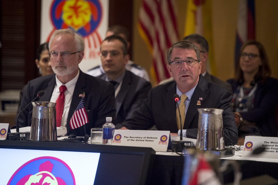 Defense Secretary Ash Carter provides opening remarks